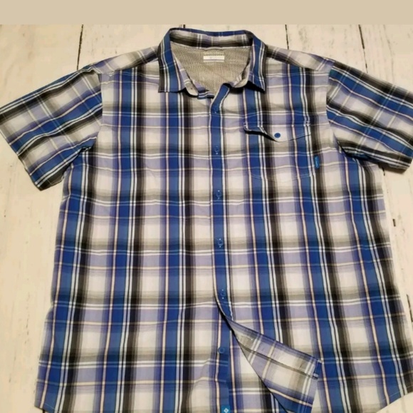 Columbia Other - COLUMBIA OMNI-WICK VENTED FISHING SHIRT PLAID